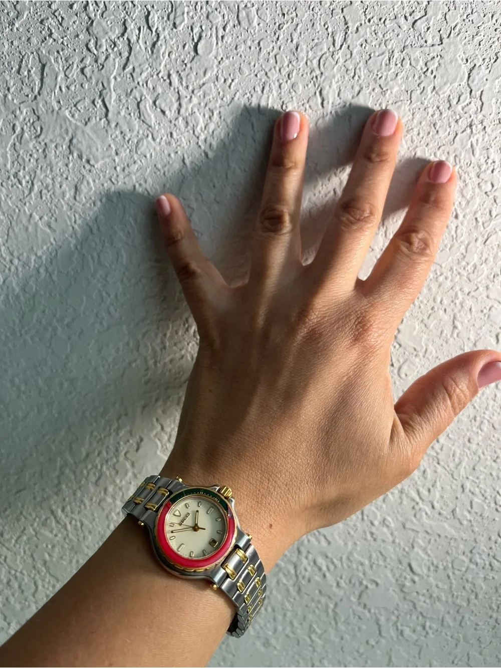 READ.. GUCCI 9700L sherry line enamel rotating bezel display picture 2